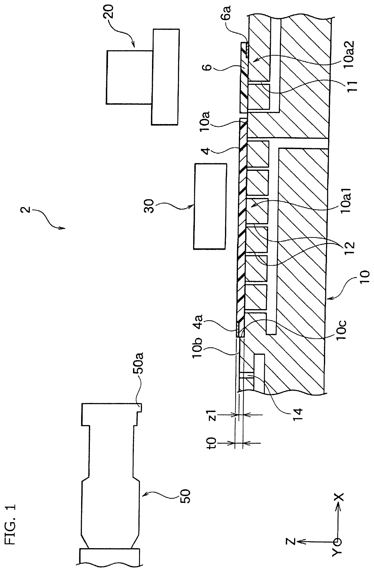 Ultrasonic bonding device and ultrasonic bonding method