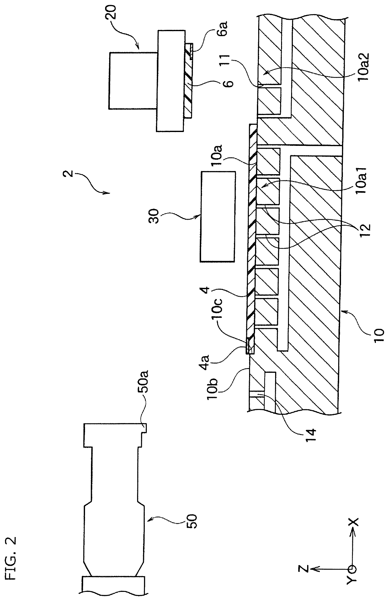 Ultrasonic bonding device and ultrasonic bonding method