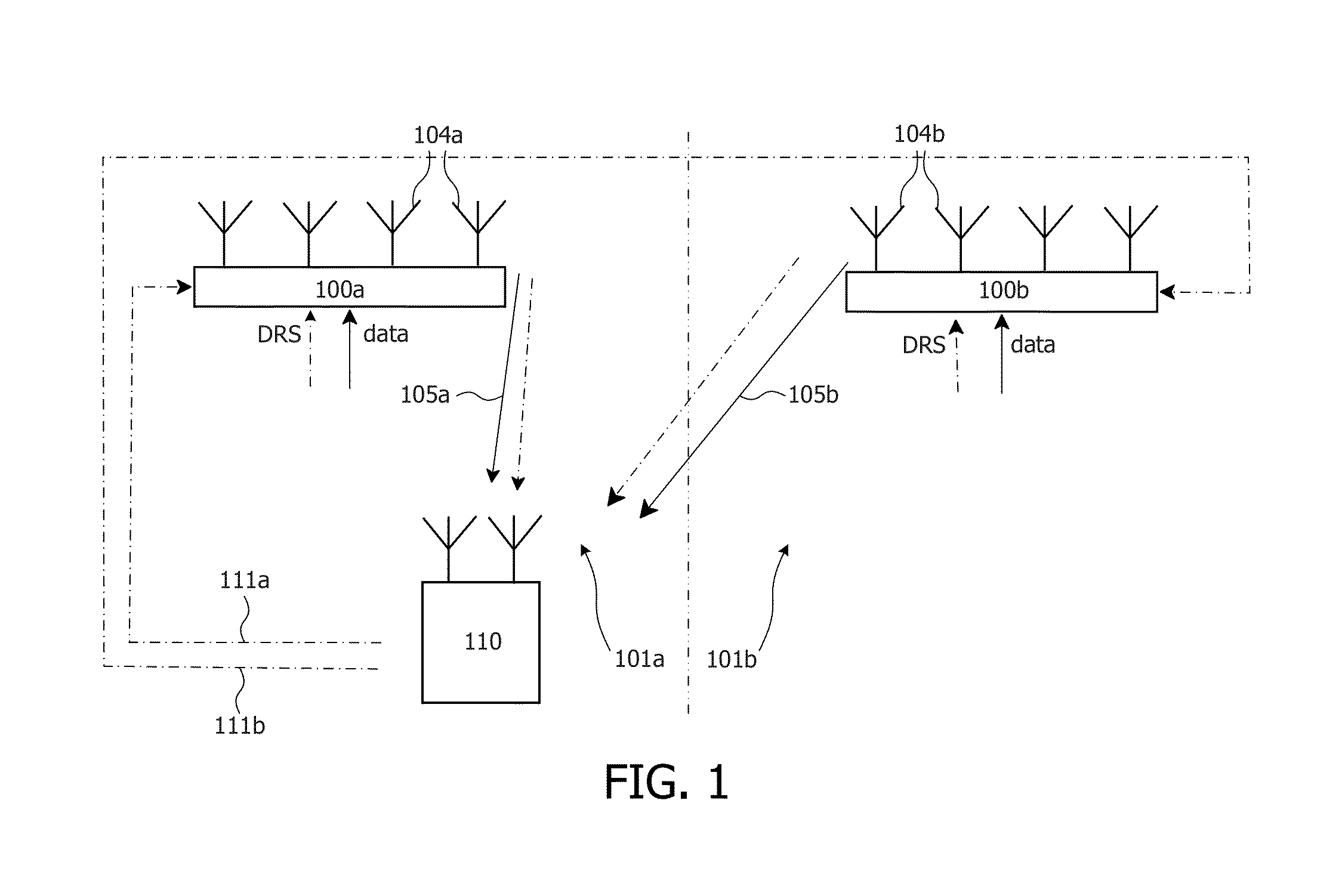 Method for signalling a precoding in a cooperative beamforming transmission mode