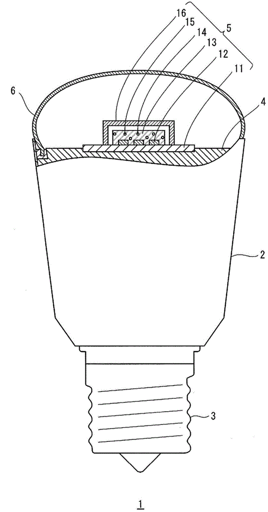 LED lamp, LED illumination device, and LED module