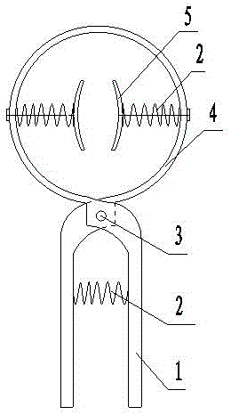 Human-assisted hand-held electronic waxberry girdling device for clamping reducing branches