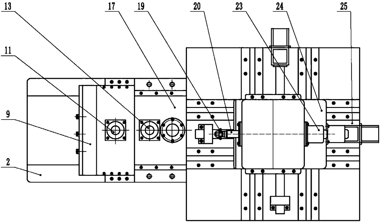 Small-scale spiral bevel gear CNC worm disc grinding wheel grinding machine and its processing steps