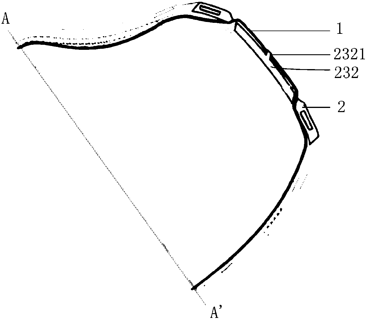 Mask and elastic frame of mask