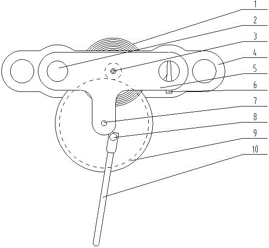 A movement of a mechanical sphygmomanometer for a self-calibrating production process