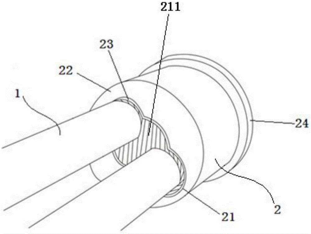 Self-sealing type ultraviolet lamp and manufacturing method thereof