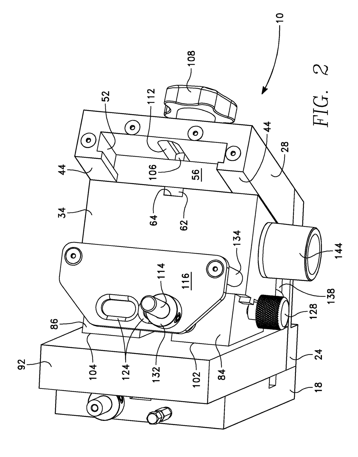 Self-adjusting pocket hole jig