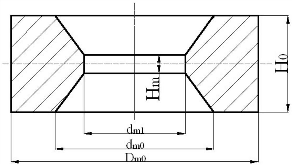 A kind of rolling forming method of T-section full fiber ring gear