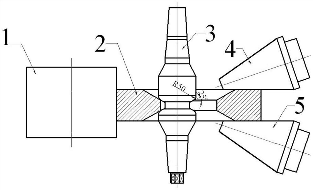 A kind of rolling forming method of T-section full fiber ring gear