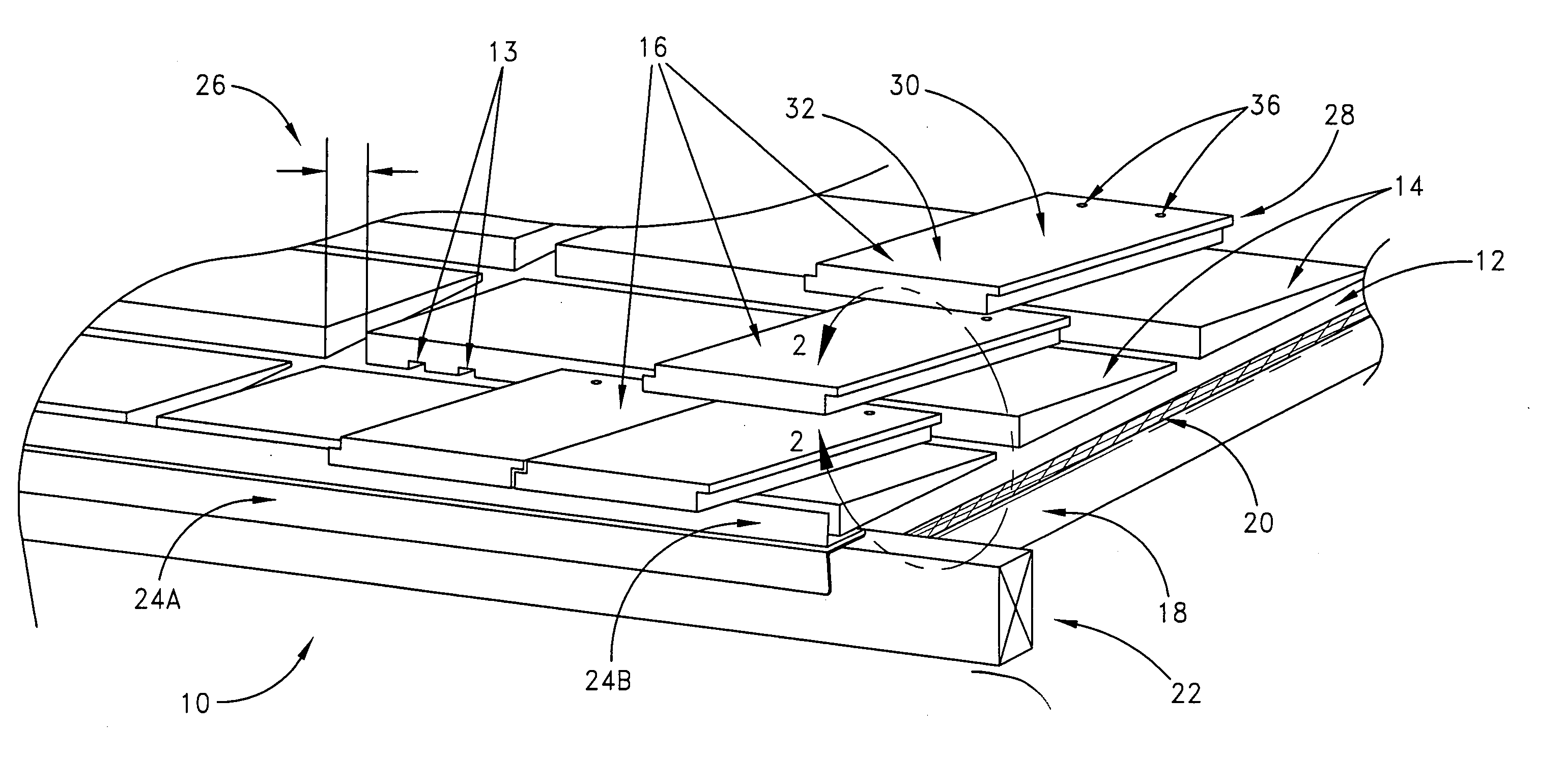 Roof tile support