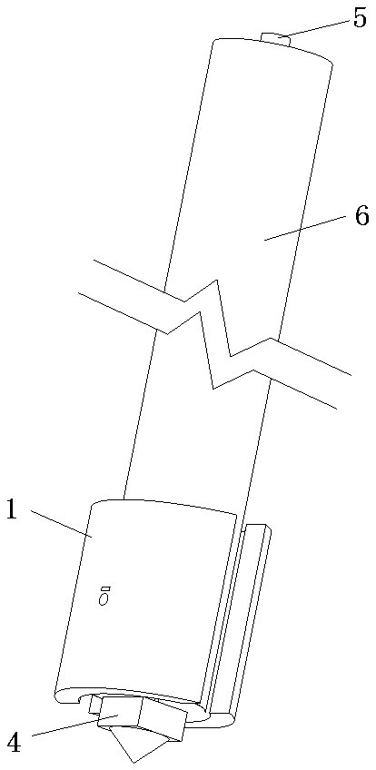 Micro-seismic sensor taking and placing device with strain gauge bonding structure and using method thereof