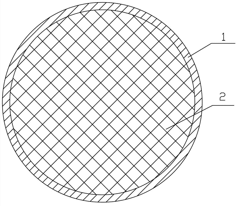 Pipe-cladded wood protective cushion block