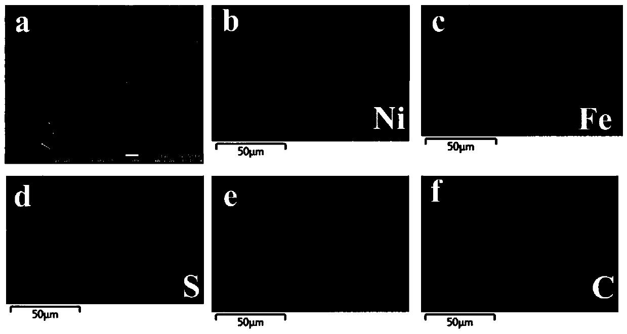 Two-dimensional conductive metallic organic compound array, preparation method and application