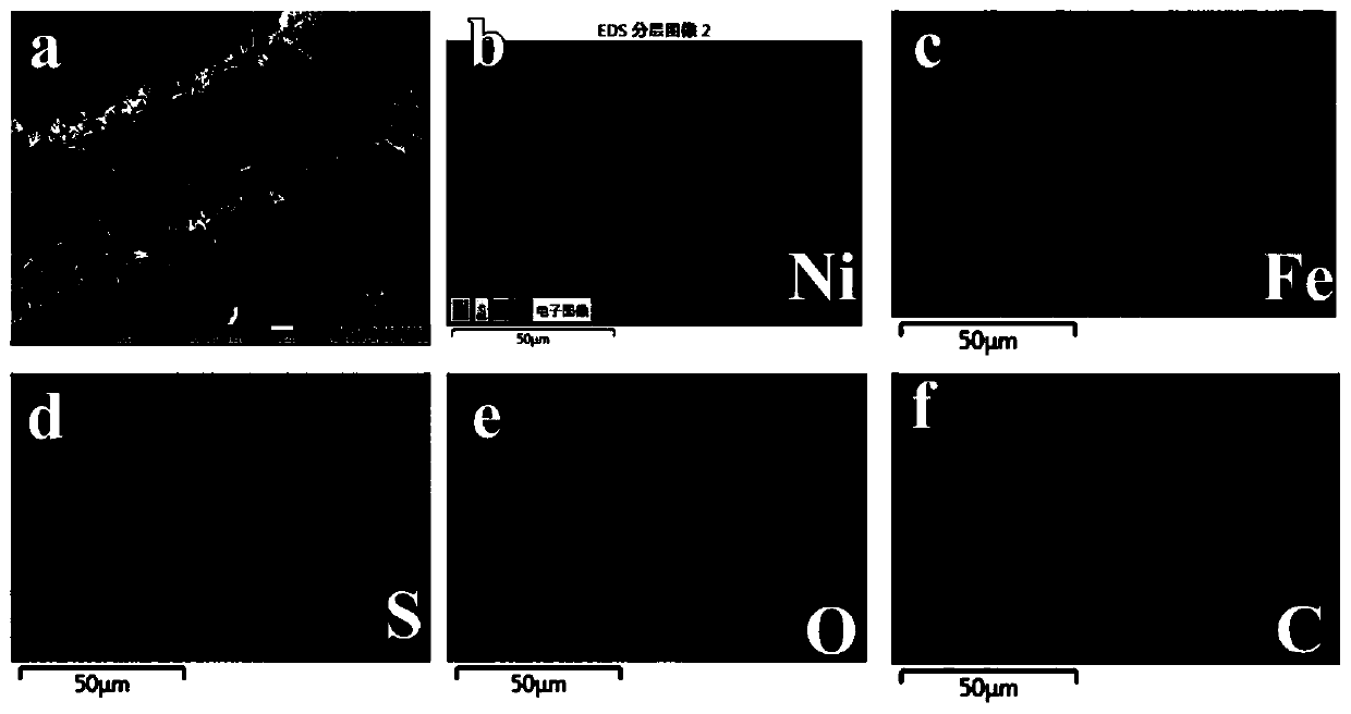 Two-dimensional conductive metallic organic compound array, preparation method and application