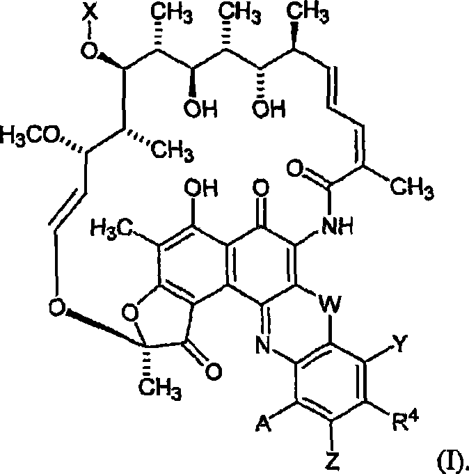 Uses of rifamycins