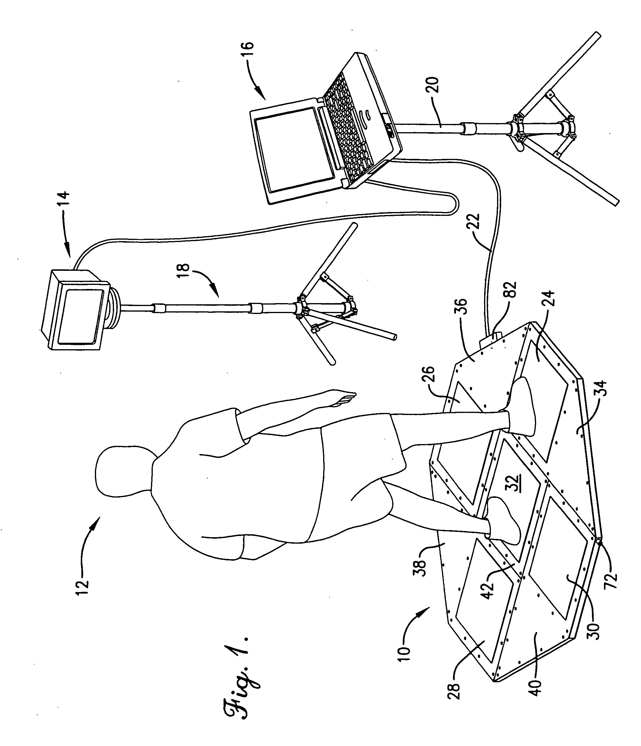 Method and apparatus for oculomotor performance testing