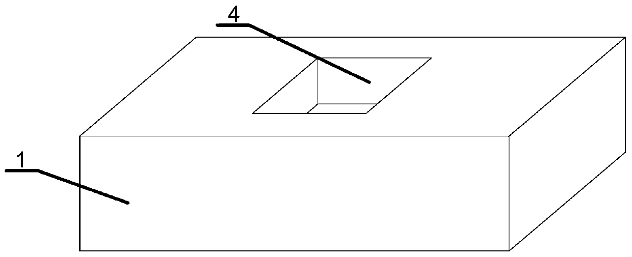 Experiment table using magnetic field force to change volume weight of cement sand and gravel dam model test piece