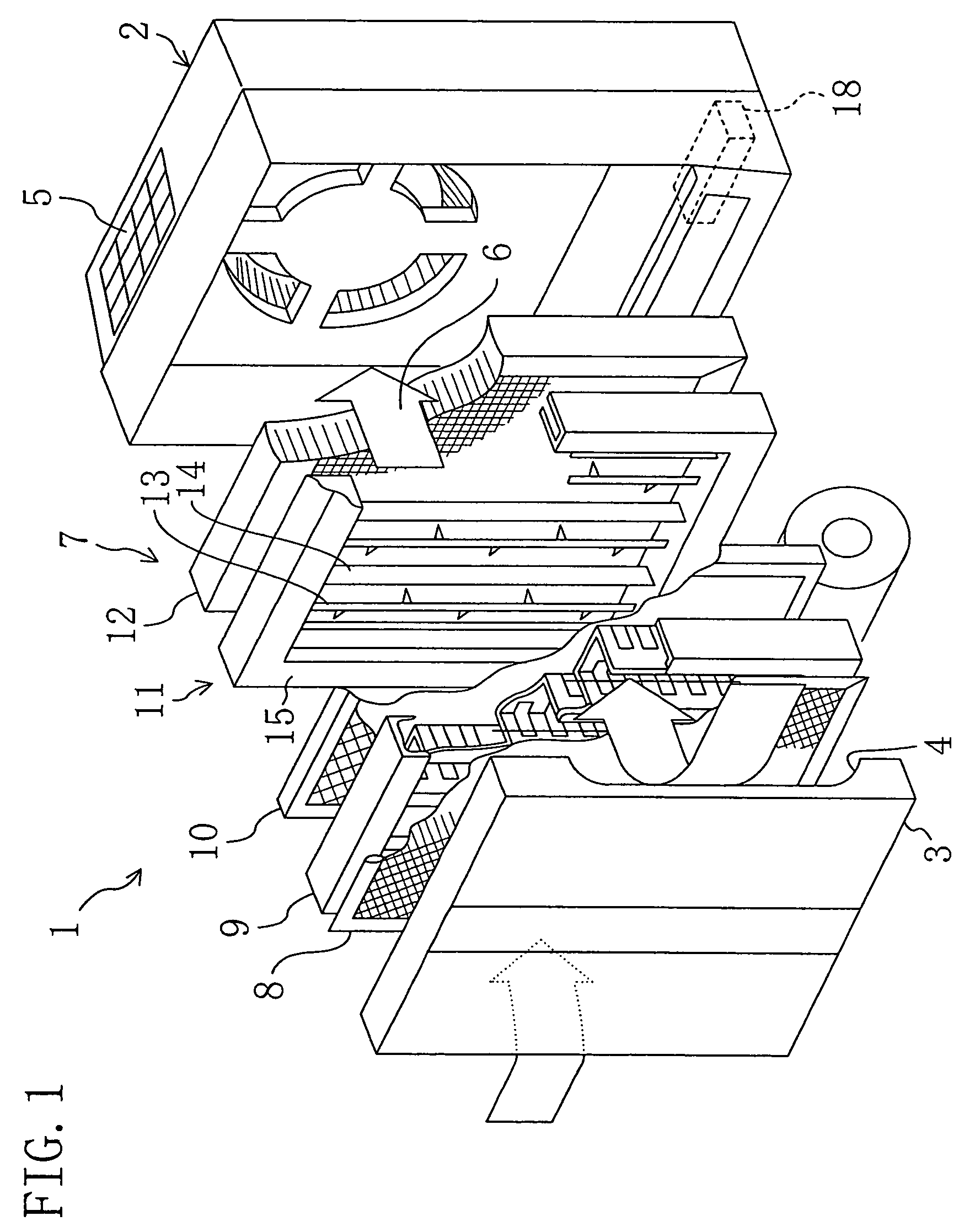 Discharge device and air purifier