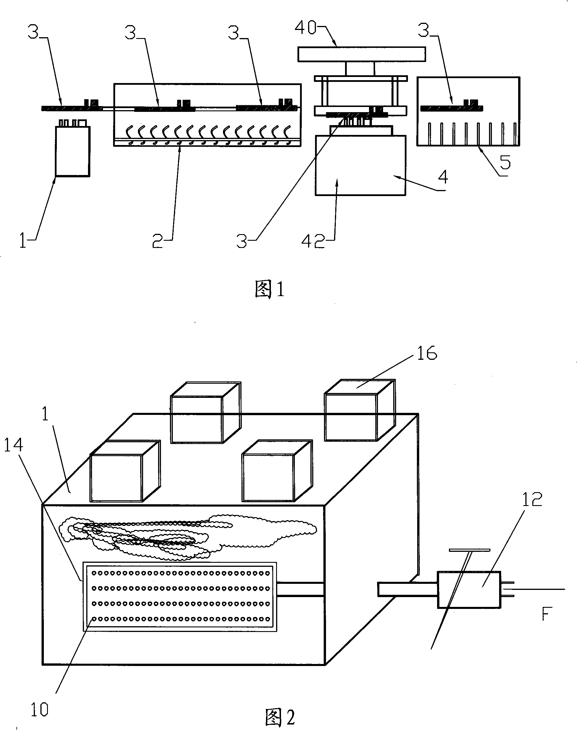 Device for selectively welding through-hole component and welding method