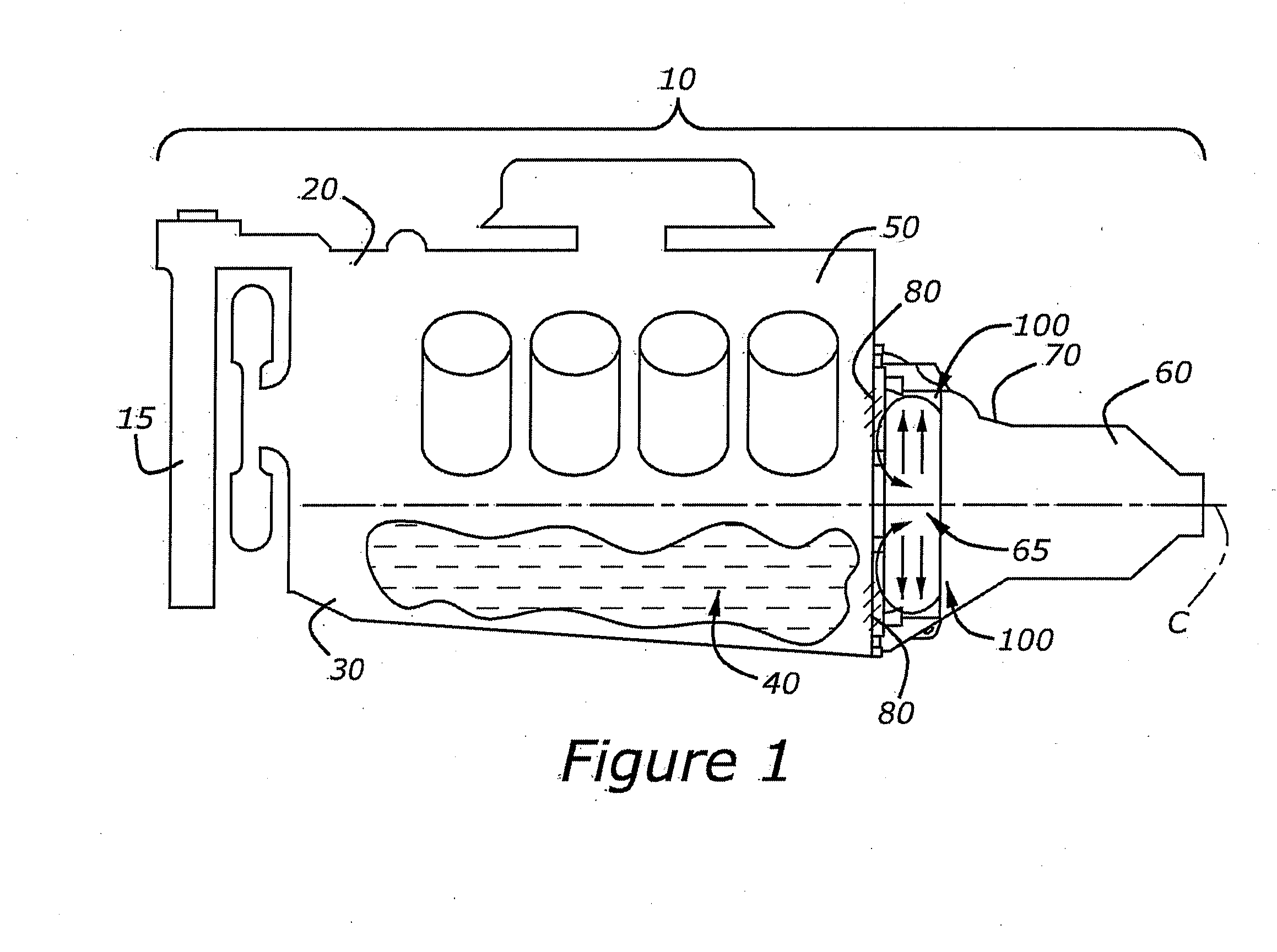 Dry-clutch transmission with cooling techniques