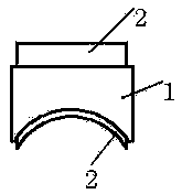 Violin chamfered edge planer tool