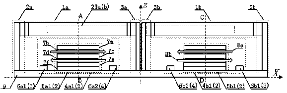 High-precision dual-mass silicon micro-gyro device based on tunnel magneto-resistance effect