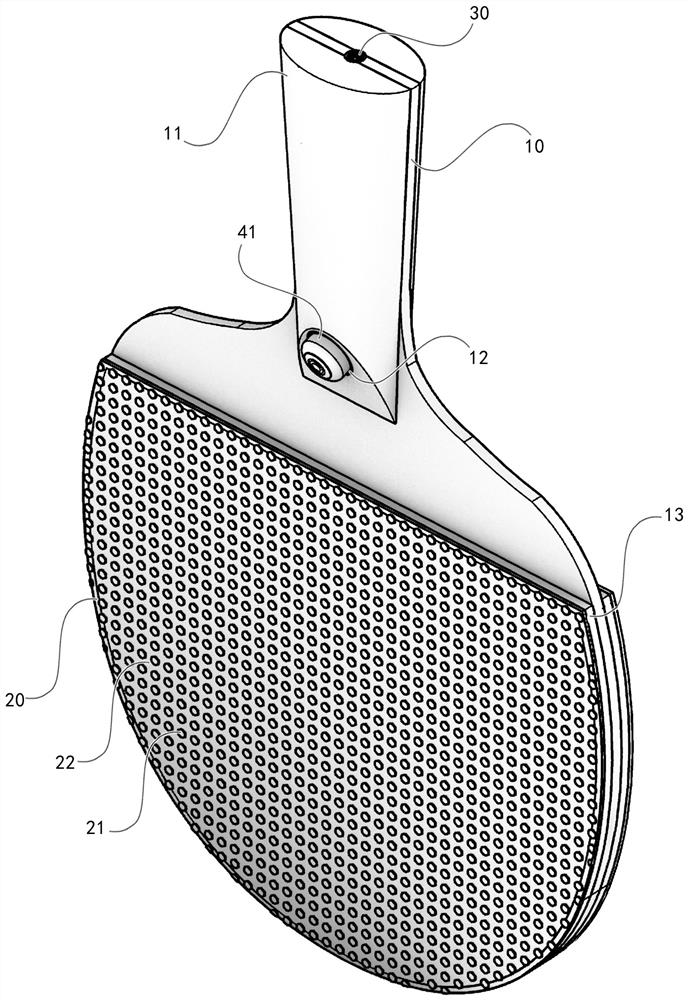 Using method of table tennis bat capable of changing friction coefficient of batting rubber surface