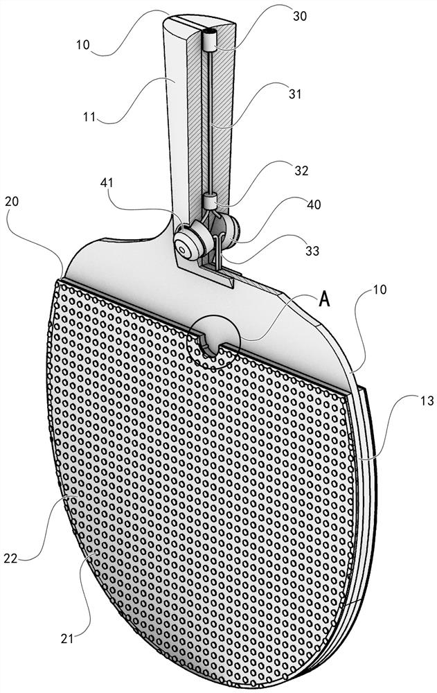 Using method of table tennis bat capable of changing friction coefficient of batting rubber surface