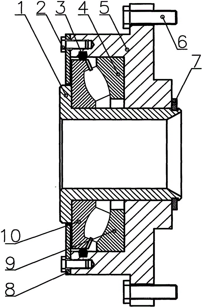 Novel floating positioning horizontal broaching plate for broaching machine