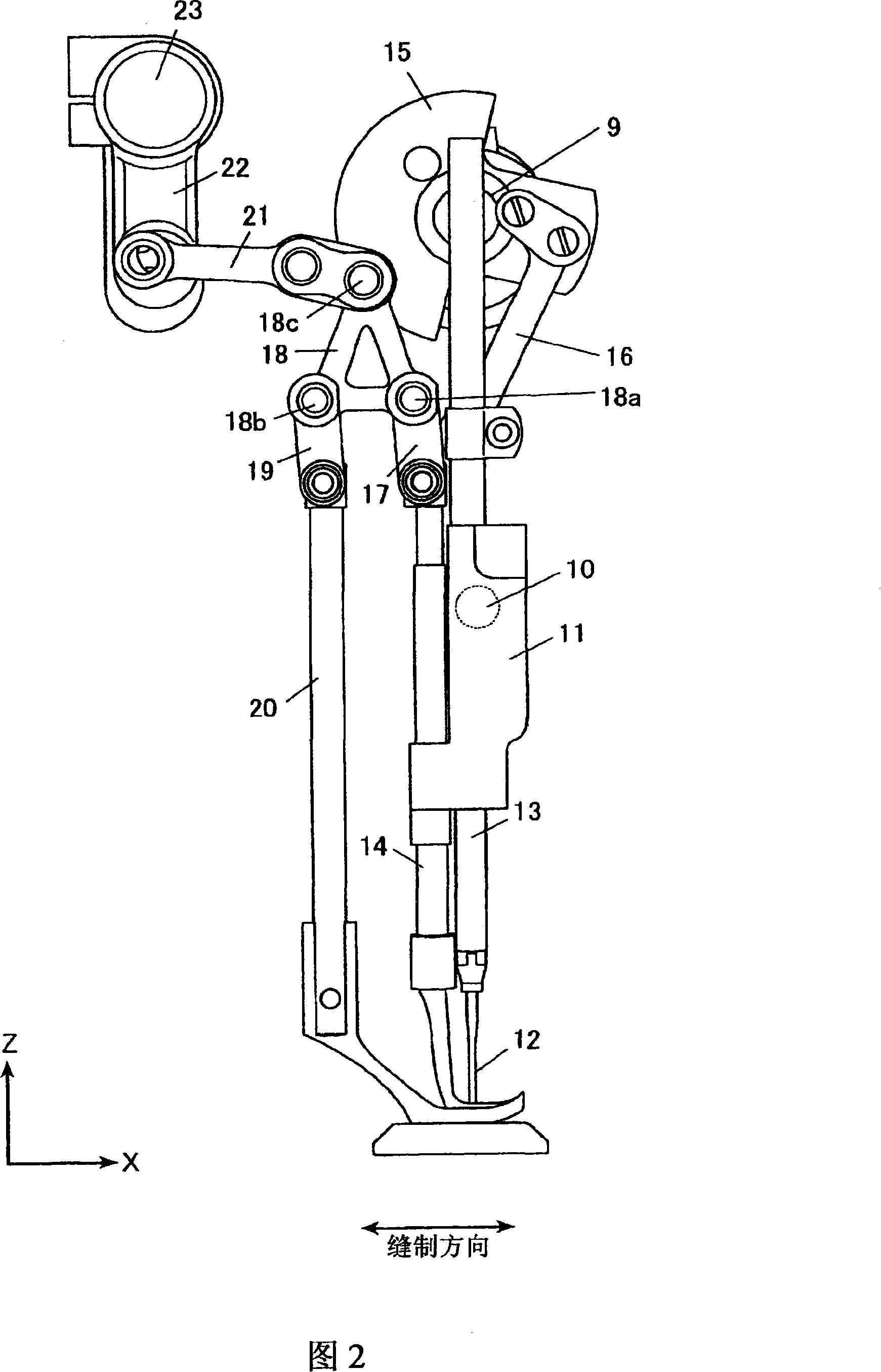 Feeding mechanism for sewing machine