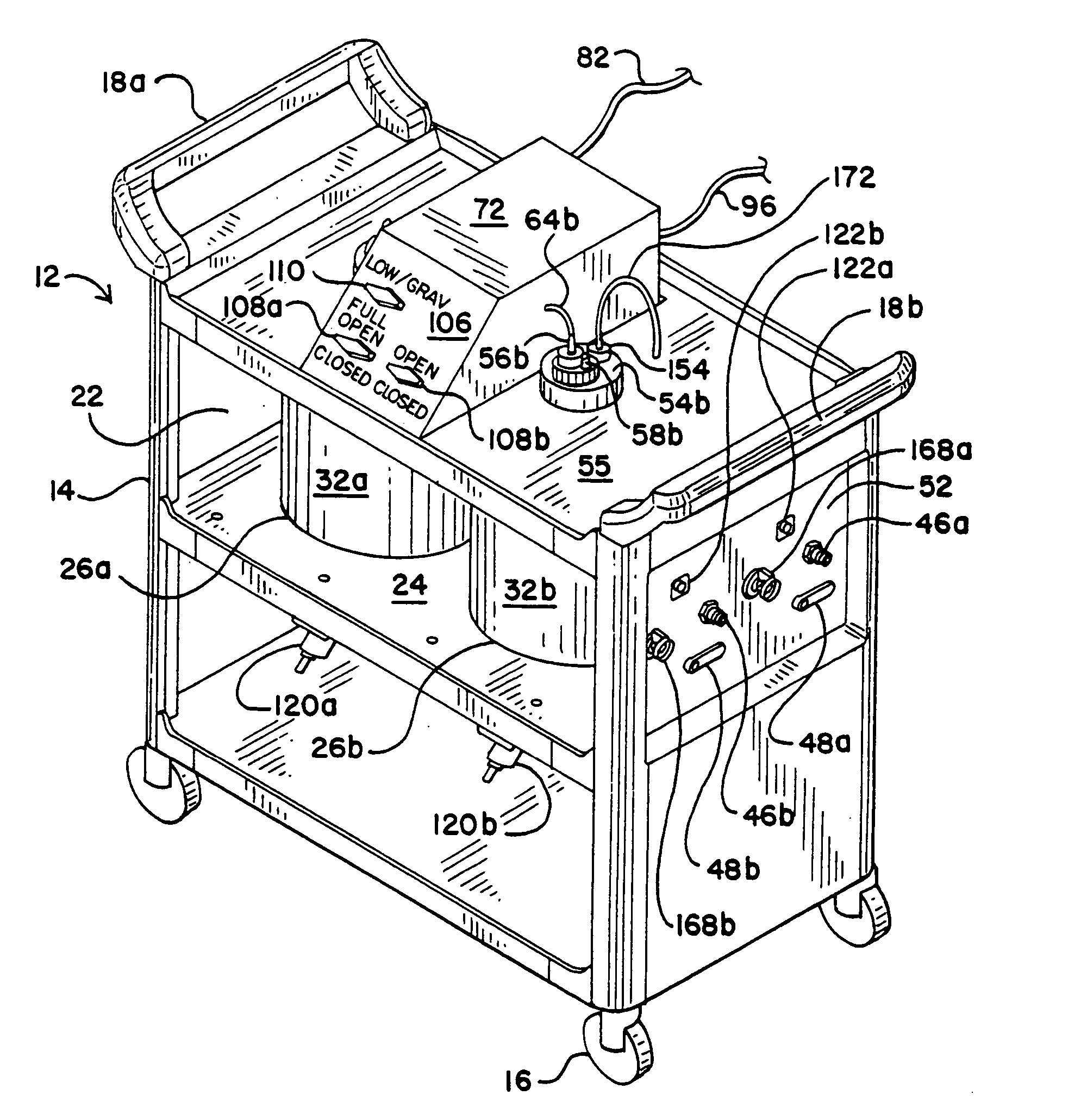 High volume liquid waste collection and disposal system