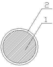 A kind of preparation method of coating silver solder ring