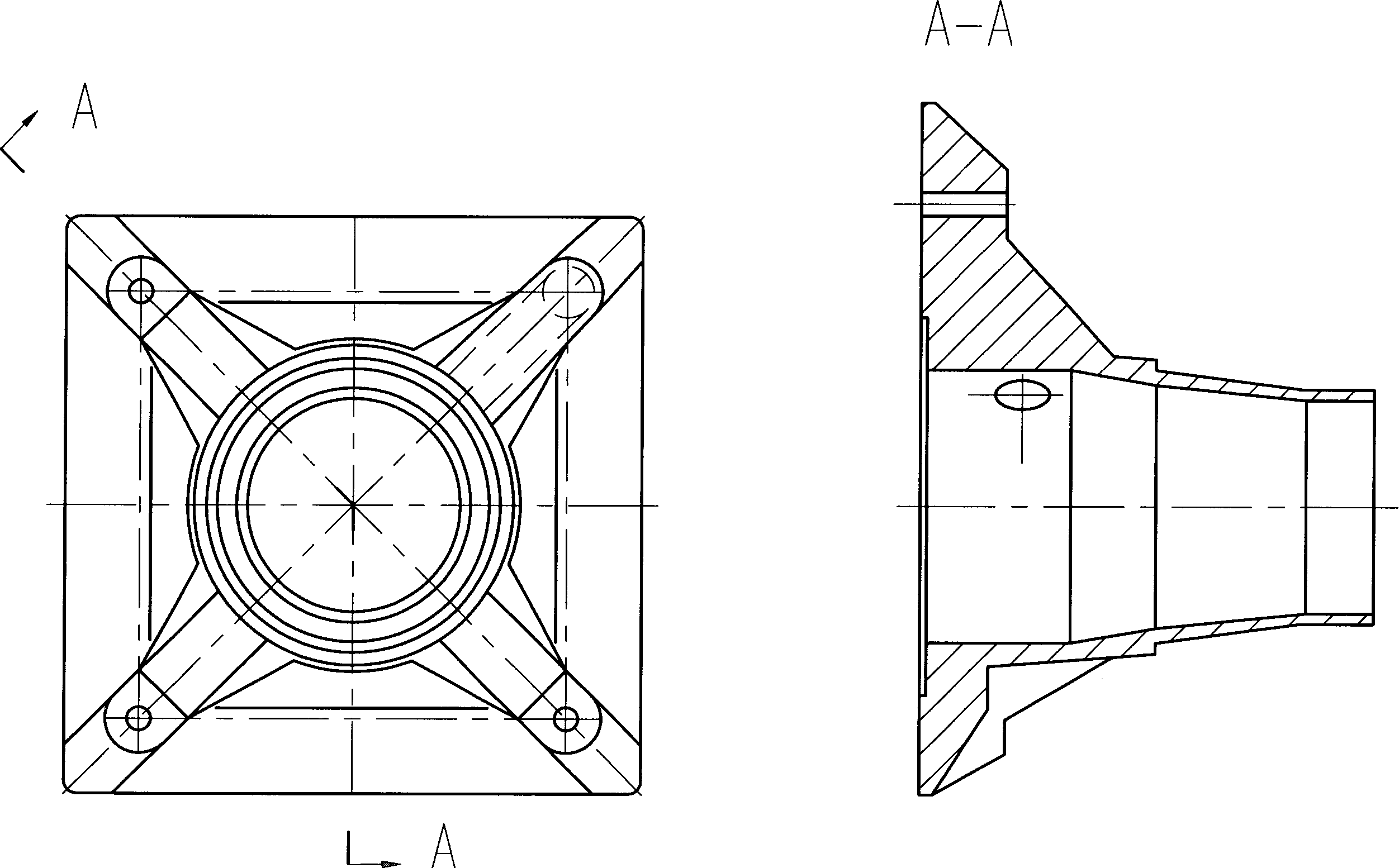 Anchored liner plate