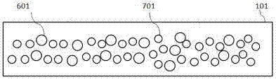 Backlight display module device based on array-type laser quantum dot sticks