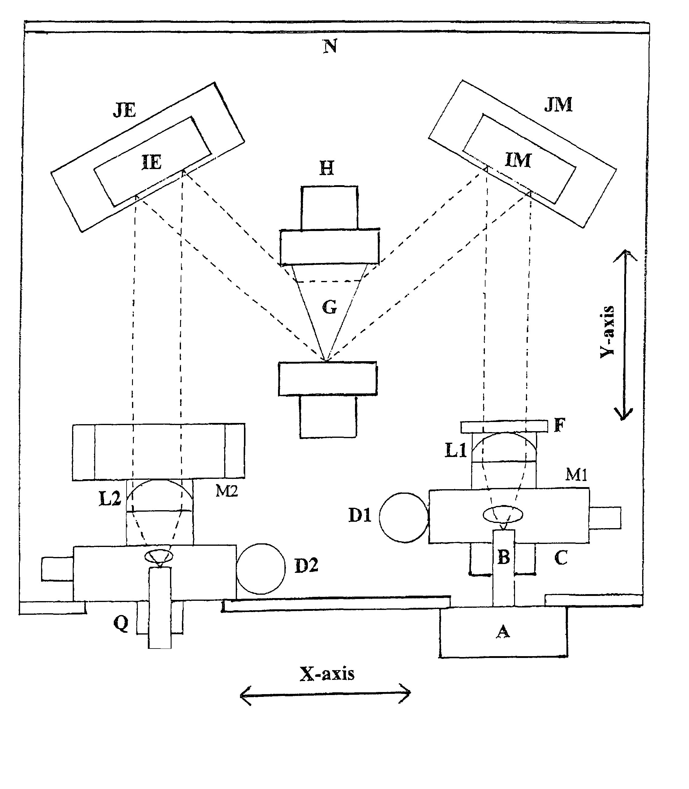 Optical external cavities having brewster angle wedges