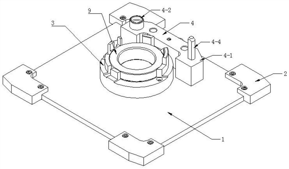 Engine assembling follow fixture