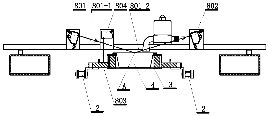 Box tofu filling system and method