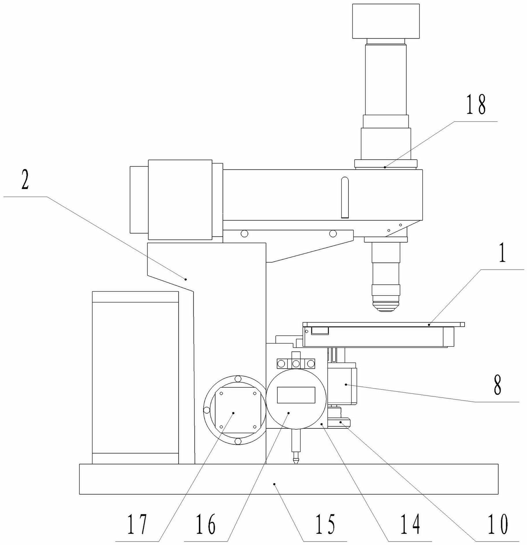 Detector of properties of gate line of solar cell piece