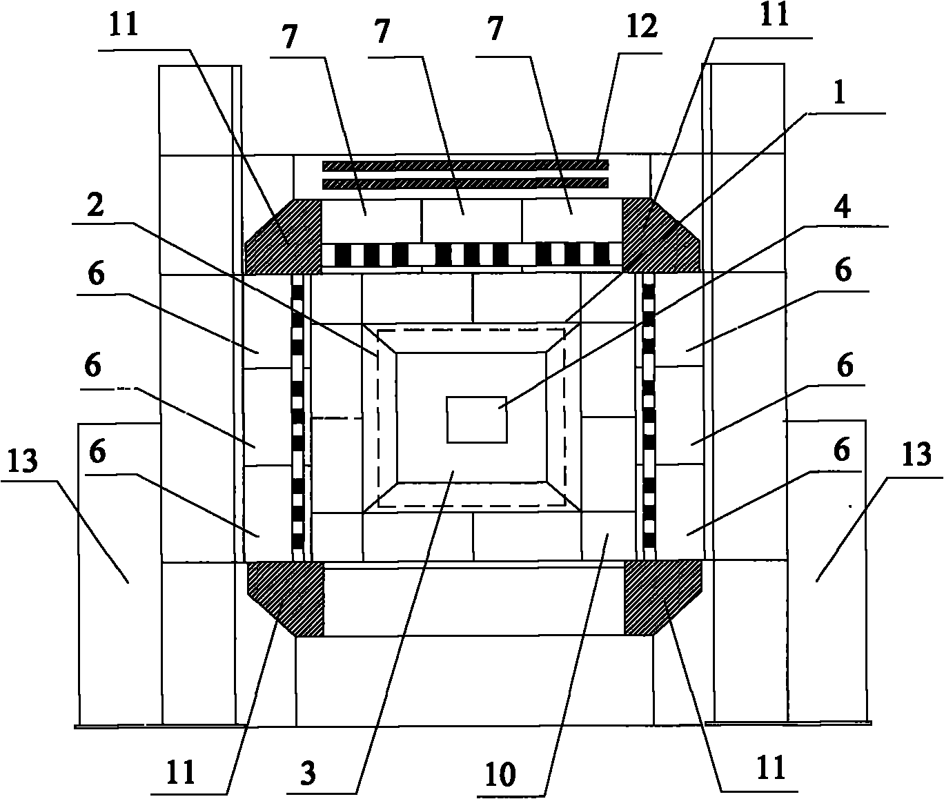 Multifunctional model test system for tunnel and underground engineering