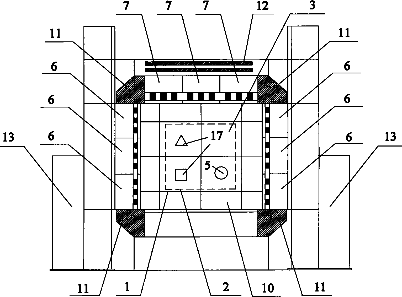 Multifunctional model test system for tunnel and underground engineering