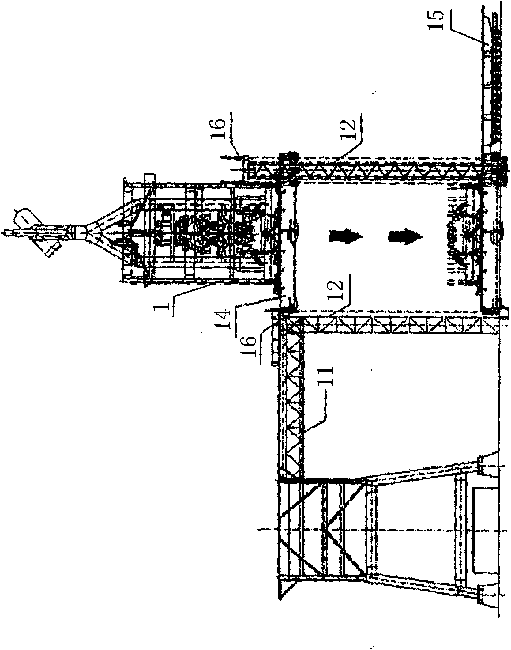 Modularized and integrative disassembling and installing methods for blast furnace