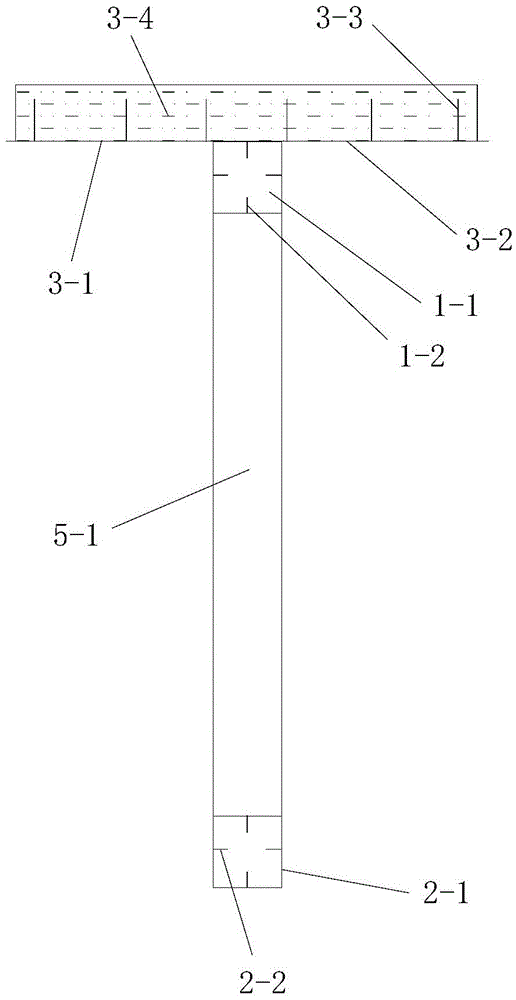 T-shaped plate girder segment prefabricating unit based on steel truss and combined bridge deck slab