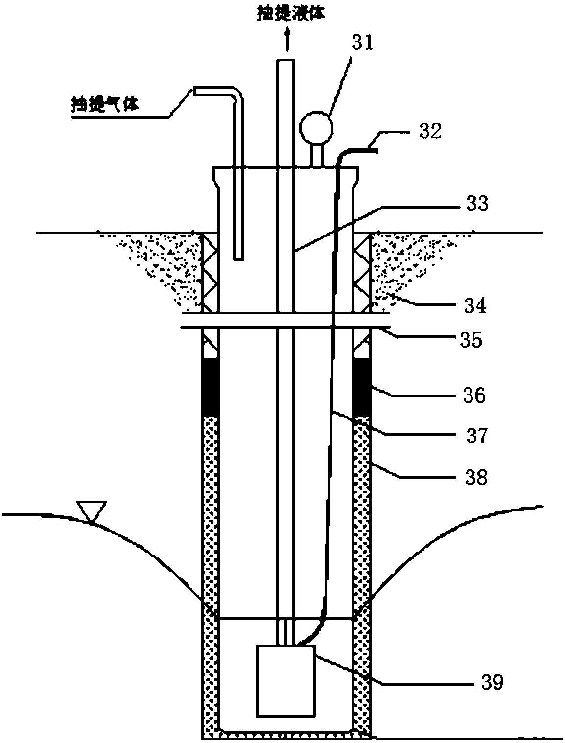 In-situ thermal desorption repair system and method for polluted soil