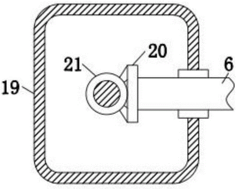 Ice breaking device of high voltage transmission line