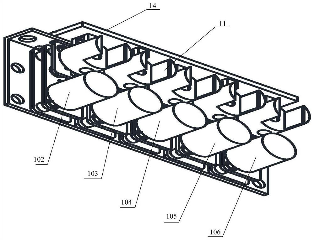 PCR-based continuous liquid feeding device