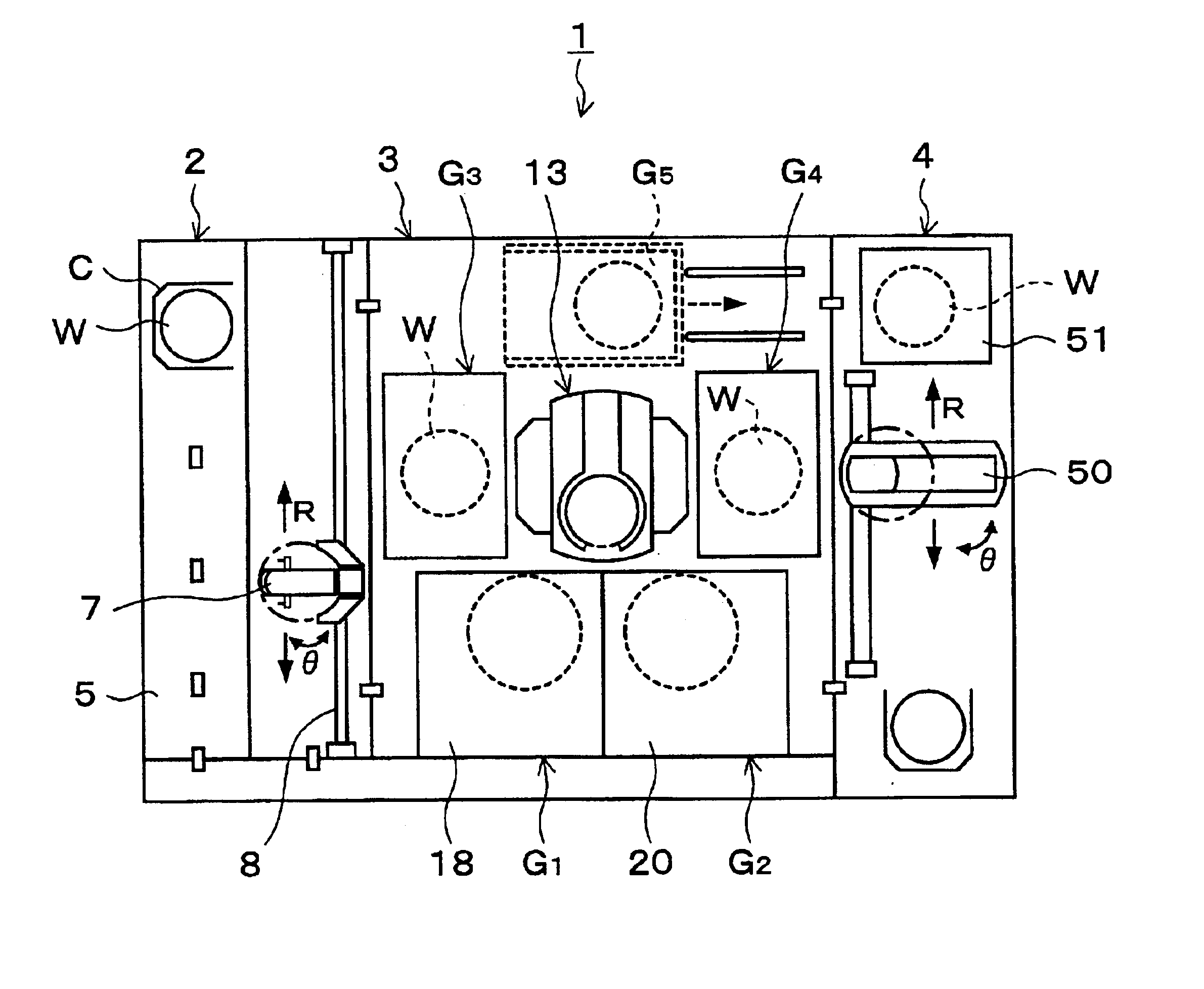 Solution treatment unit