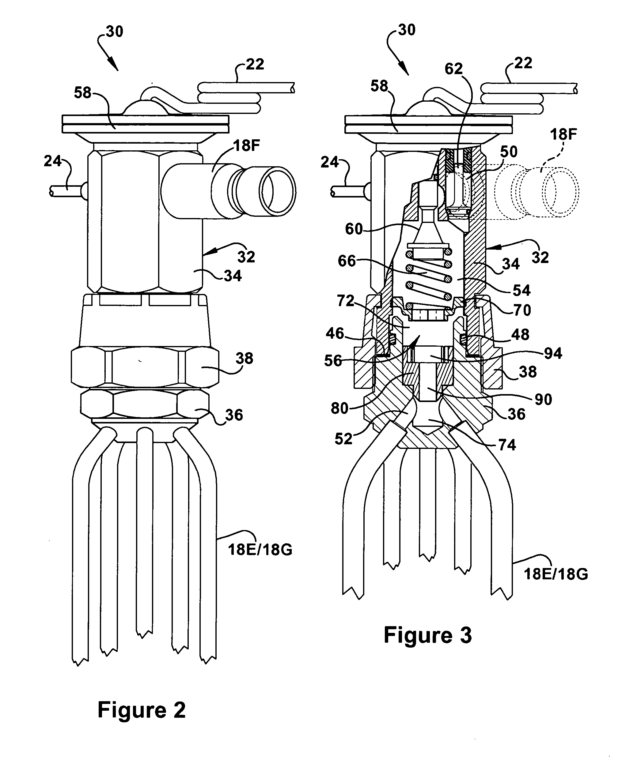 Fluid expansion-distribution assembly