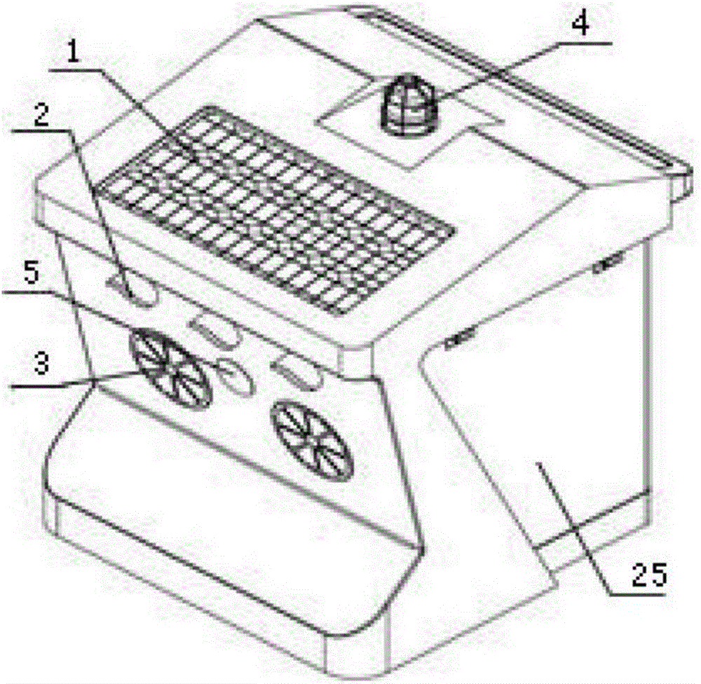 Movable intelligent fire extinguishment and explosion suppression system for gas station