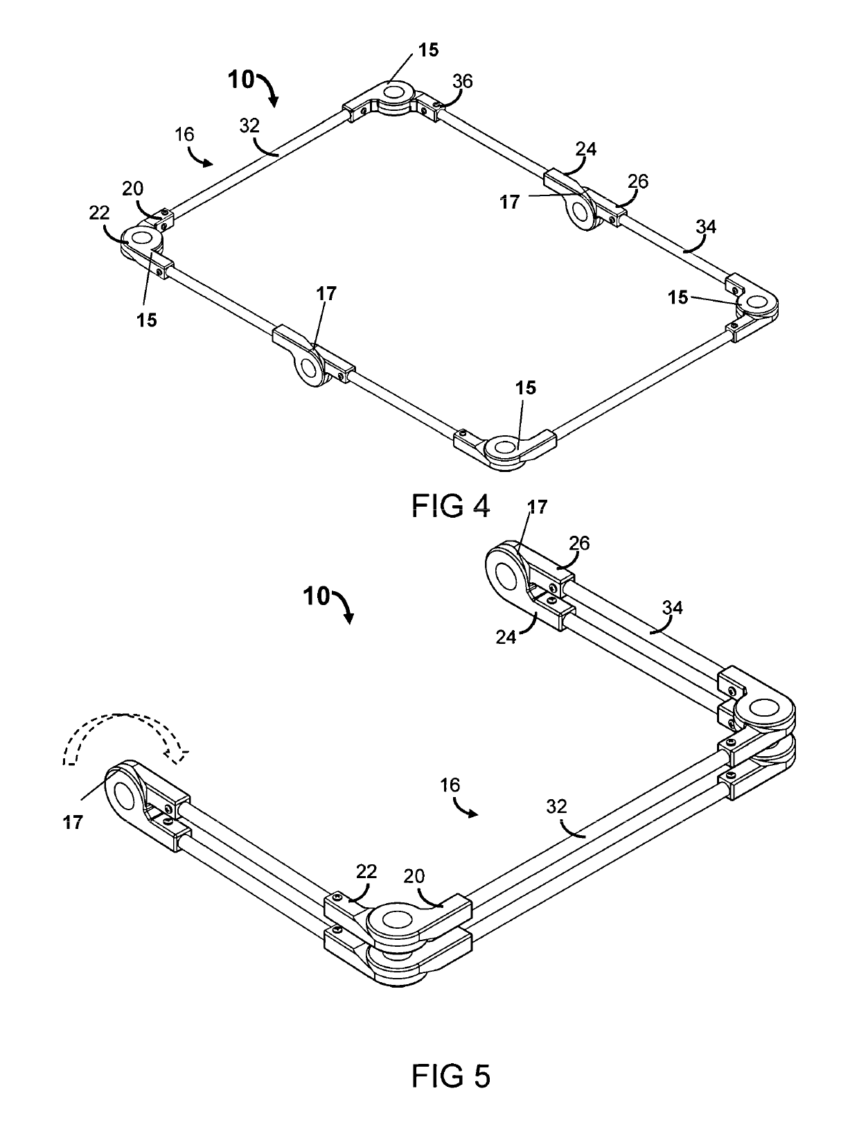 Wearable portable baby changing table