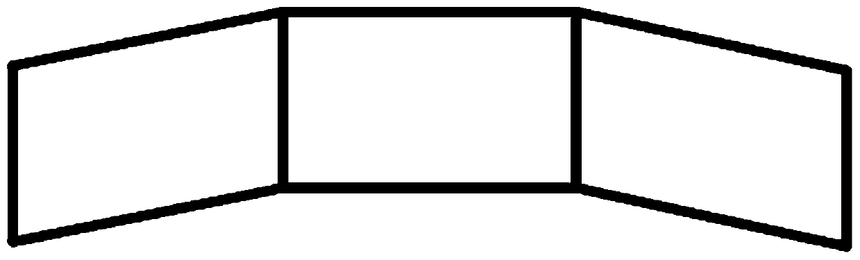 Pedestrian/rider risk monitoring and early warning device and early warning method