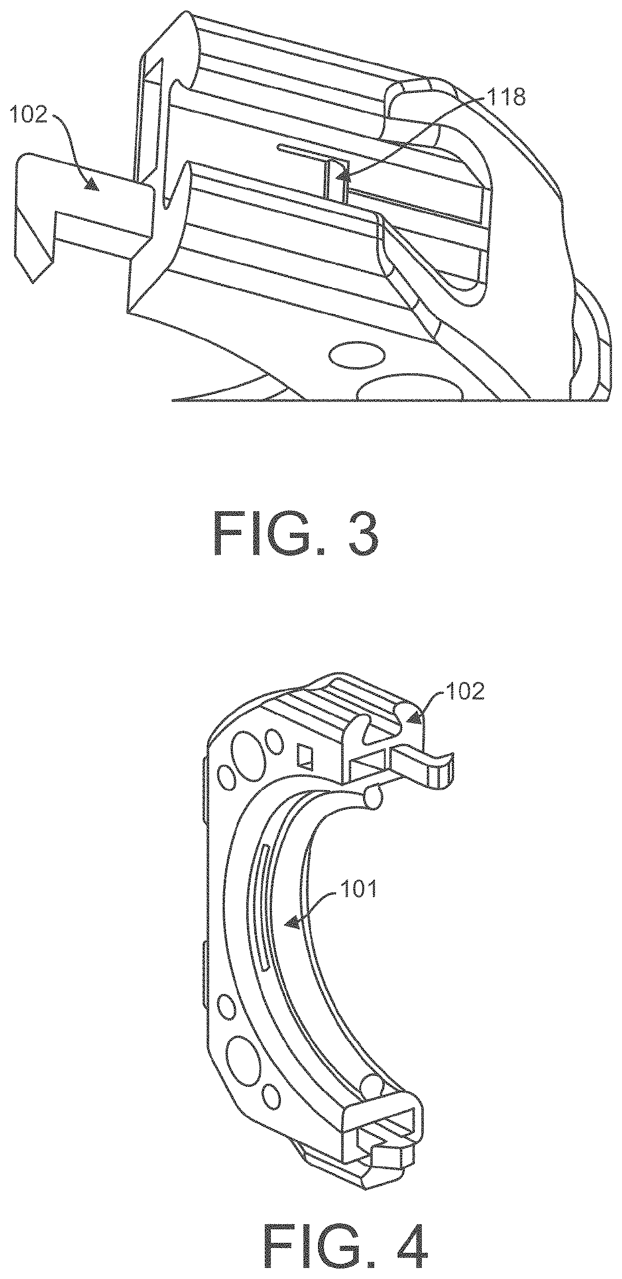 Inter-connecting locking mechanism and grip channel